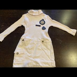 Lili Gaufrette pale pink dress size 4